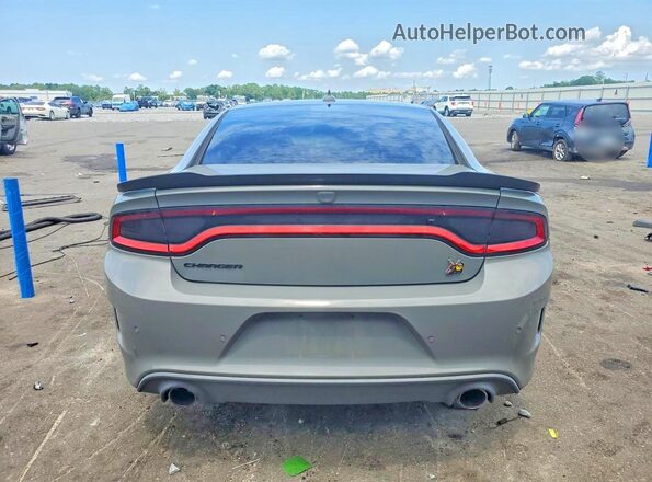 2C3CDXGJXKH594611 2019 DODGE CHARGER Gray Vista trasera