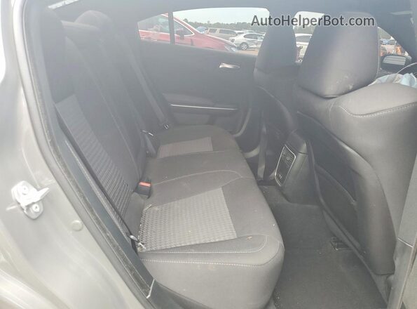 2C3CDXGJXKH594611 2019 DODGE CHARGER Gray Vista de los asientos traseros