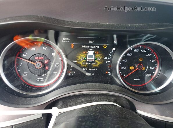 2C3CDXGJXKH594611 2019 DODGE CHARGER Gray Vista del cuadro de instrumentos