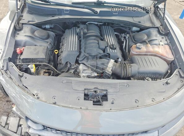 2C3CDXGJXKH594611 2019 DODGE CHARGER Gray Vista interior trasera