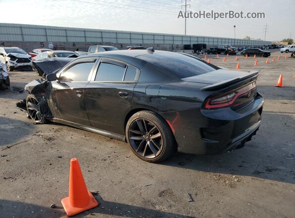 2C3CDXGJXKH718263 2019 DODGE CHARGER Black Հետևի ձախ