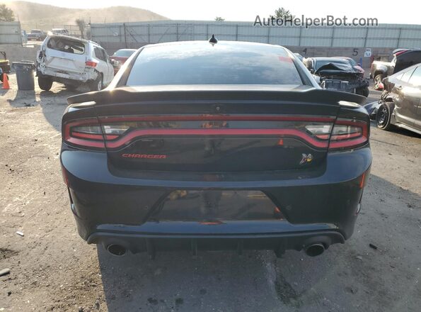2C3CDXGJXKH718263 2019 DODGE CHARGER Black Հետևի տեսք