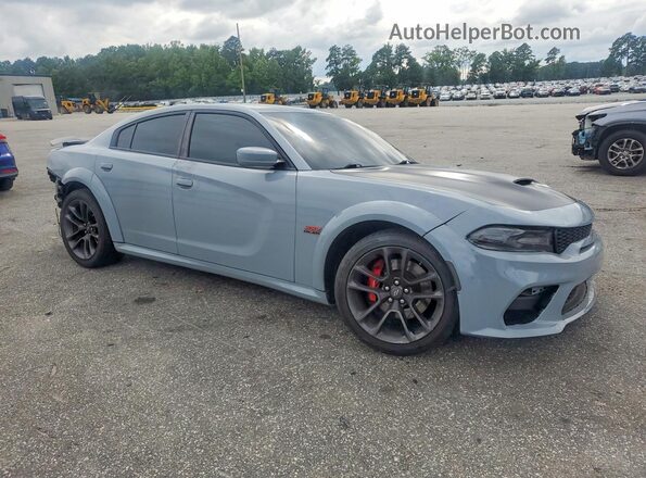 2C3CDXGJXMH657919 2021 DODGE CHARGER Gray Առջևի աջ