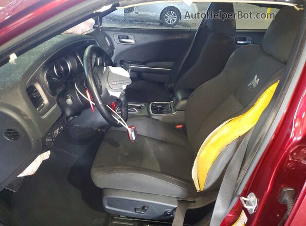 2C3CDXGJXMH666894 2021 DODGE CHARGER Burgundy Front interior view