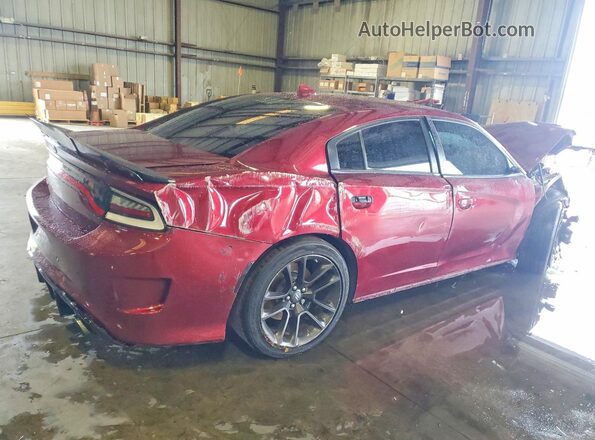 2C3CDXGJXMH666894 2021 DODGE CHARGER Burgundy Rear right