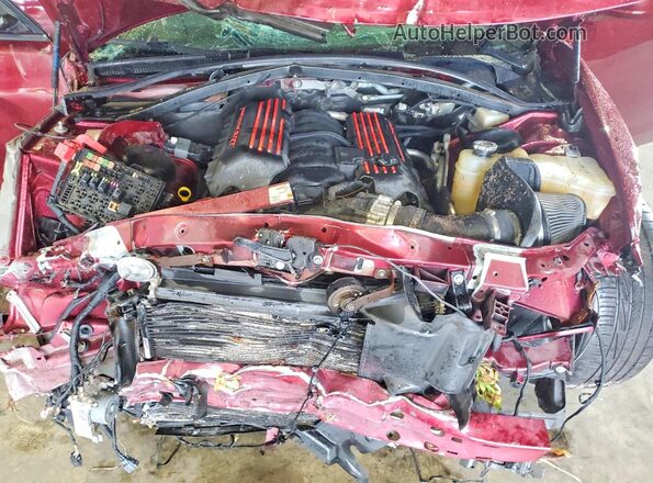2C3CDXGJXMH666894 2021 DODGE CHARGER Burgundy Rear interior view