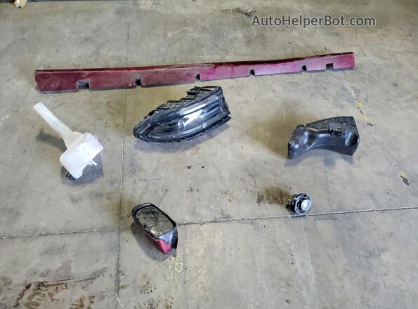 2C3CDXGJXMH666894 2021 DODGE CHARGER Burgundy Engine compartment view