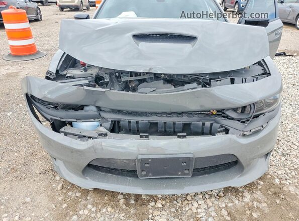2C3CDXGJXPH635603 2023 DODGE CHARGER Gray Вид задньої частини салону