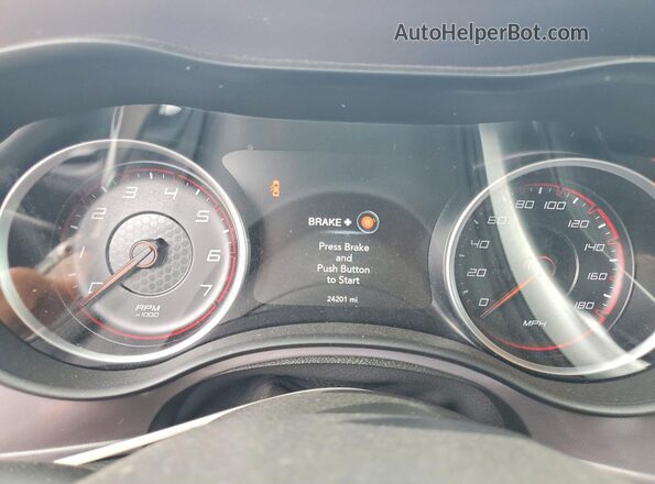 2C3CDXGJXPH635603 2023 DODGE CHARGER Gray Вид щитка приладів