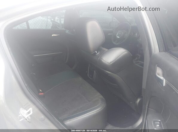 2C3CDXGJXPH639182 2023 DODGE CHARGER Gray Widok wnętrza z przodu