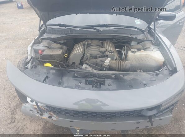 2C3CDXGJXPH639182 2023 DODGE CHARGER Gray Widok z tyłu