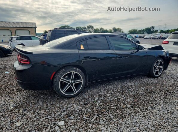 2C3CDXHG0GH140183 2016 DODGE CHARGER Black Հետևի աջ