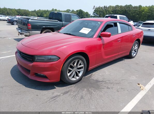 2C3CDXHG0GH179968 2016 DODGE CHARGER Red Przód lewy