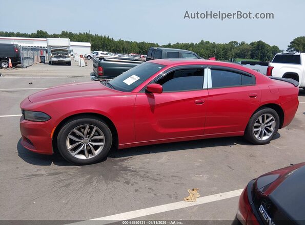2C3CDXHG0GH179968 2016 DODGE CHARGER Red Widok wnętrza 360 stopni