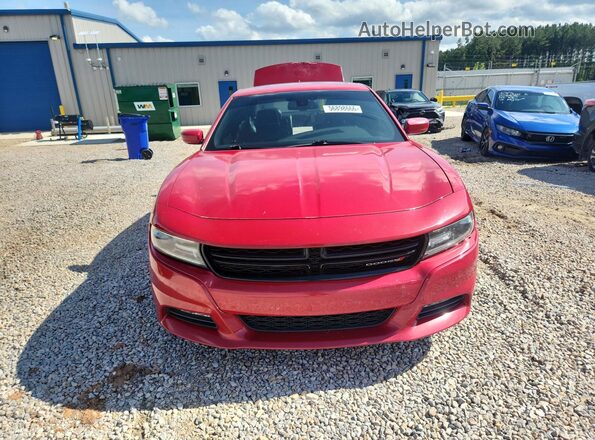 2C3CDXHG0GH183213 2016 DODGE CHARGER Red Widok z przodu