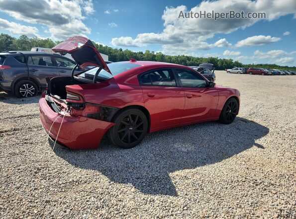 2C3CDXHG0GH183213 2016 DODGE CHARGER Red Tył prawy