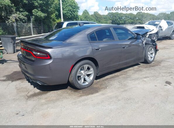 2C3CDXHG0GH222690 2016 DODGE CHARGER Gray Tył prawy