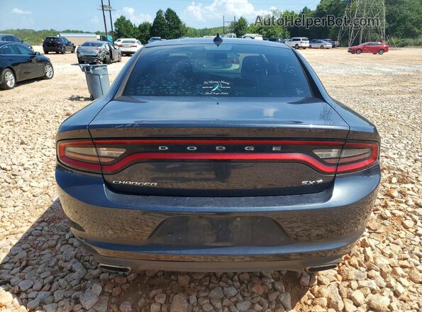 2C3CDXHG0GH233074 2016 DODGE CHARGER Gray Widok z tyłu