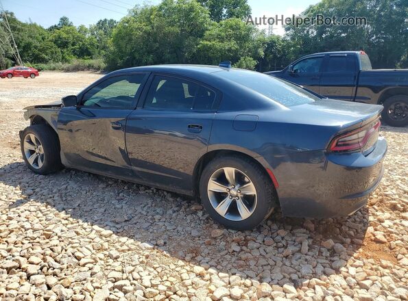 2C3CDXHG0GH233074 2016 DODGE CHARGER Gray Tył lewy