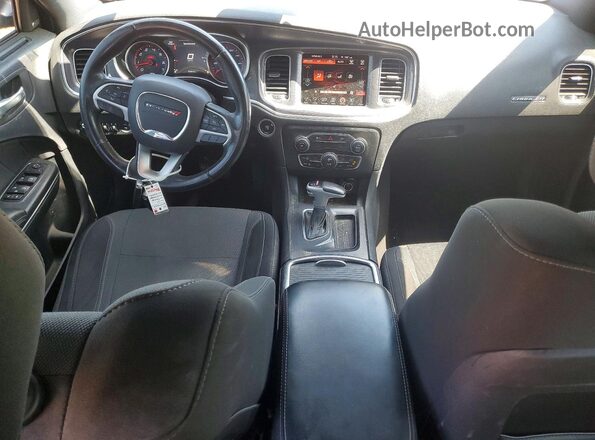 2C3CDXHG0GH233074 2016 DODGE CHARGER Gray Widok deski rozdzielczej