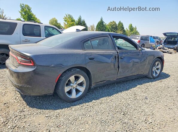 2C3CDXHG0GH285403 2016 DODGE CHARGER Charcoal Հետևի աջ