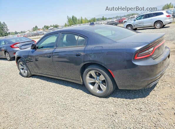 2C3CDXHG0GH285403 2016 DODGE CHARGER Charcoal Հետևի ձախ