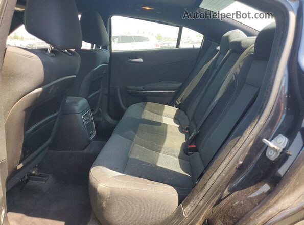 2C3CDXHG0GH285403 2016 DODGE CHARGER Charcoal Հետևի նստատեղերի տեսք