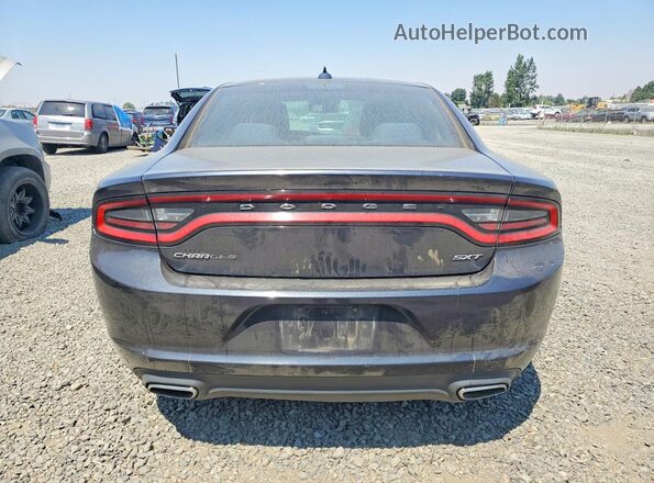 2C3CDXHG0GH285403 2016 DODGE CHARGER Charcoal Հետևի տեսք