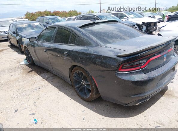 2C3CDXHG0HH563492 2017 DODGE CHARGER Black უკანა მარცხენა