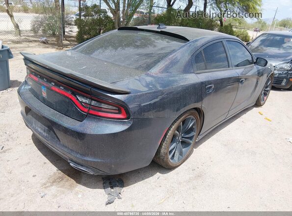 2C3CDXHG0HH563492 2017 DODGE CHARGER Black უკანა მარჯვენა