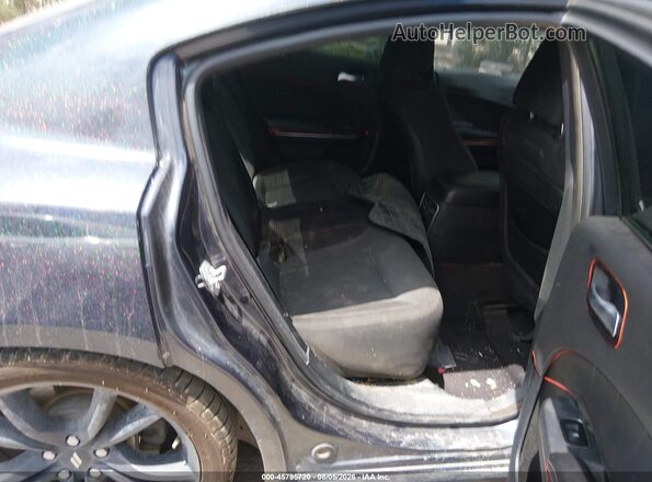 2C3CDXHG0HH563492 2017 DODGE CHARGER Black VIN კოდის სტიკერის ხედი