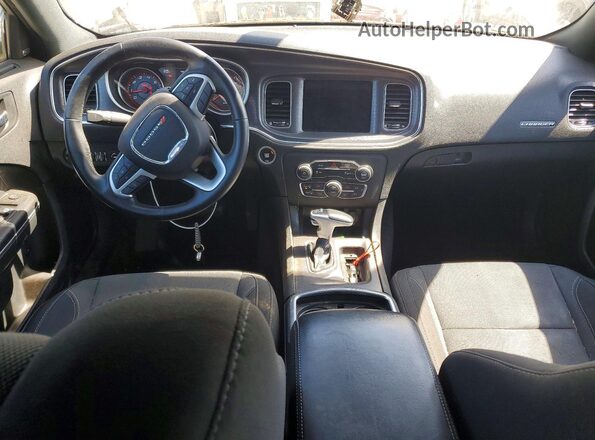 2C3CDXHG0JH162854 2018 DODGE CHARGER White Vista del salpicadero