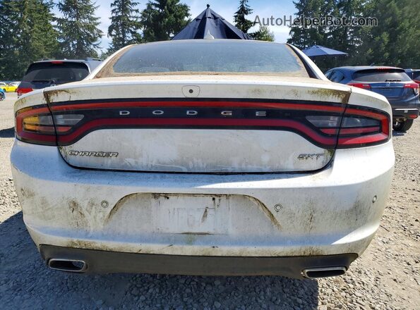 2C3CDXHG0JH162854 2018 DODGE CHARGER White Vista trasera