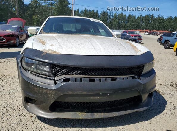 2C3CDXHG0JH162854 2018 DODGE CHARGER White Vista frontal