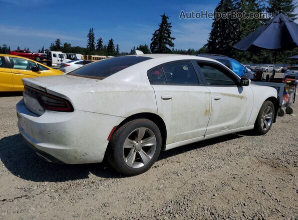 2C3CDXHG0JH162854 2018 DODGE CHARGER White Trasero derecho