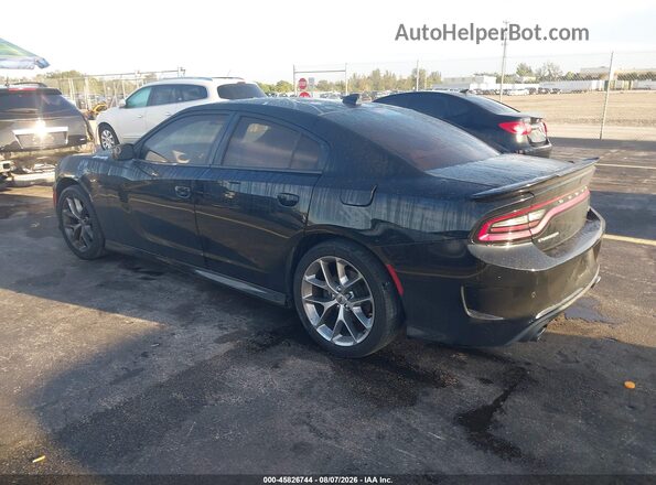2C3CDXHG0LH155440 2020 DODGE CHARGER Black Հետևի ձախ