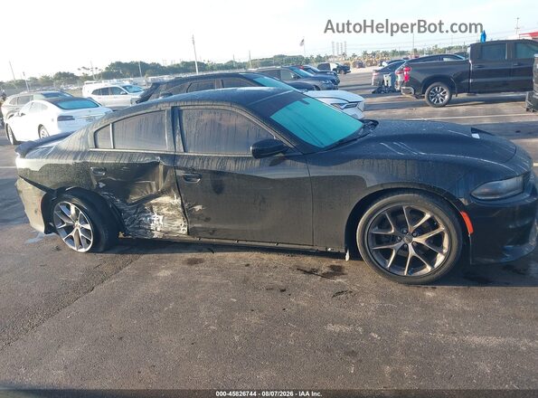 2C3CDXHG0LH155440 2020 DODGE CHARGER Black Սալոնի հետևի տեսք