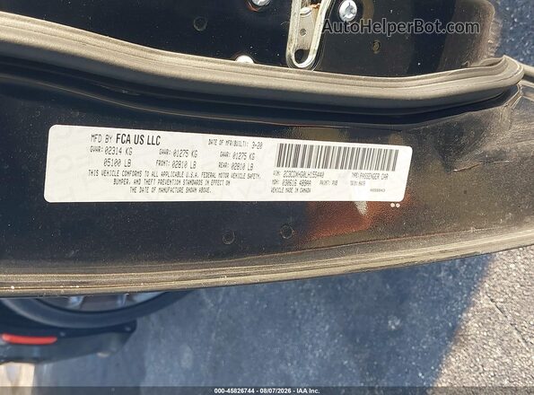 2C3CDXHG0LH155440 2020 DODGE CHARGER Black Շարժիչի բաժամունքի տեսք