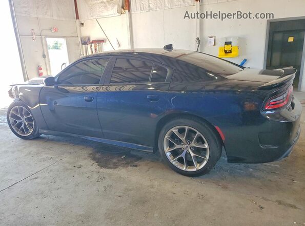 2C3CDXHG0NH152766 2022 DODGE CHARGER Black Հետևի ձախ