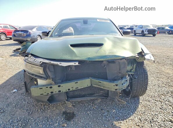 2C3CDXHG0NH173312 2022 DODGE CHARGER Green Դիմացի տեսք