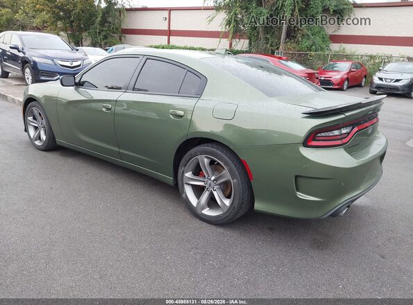 2C3CDXHG0NH244704 2022 DODGE CHARGER Green უკანა მარცხენა