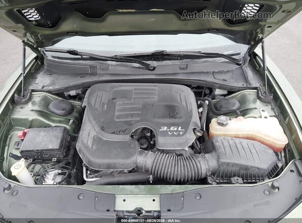 2C3CDXHG0NH244704 2022 DODGE CHARGER Green უკანა ხედი