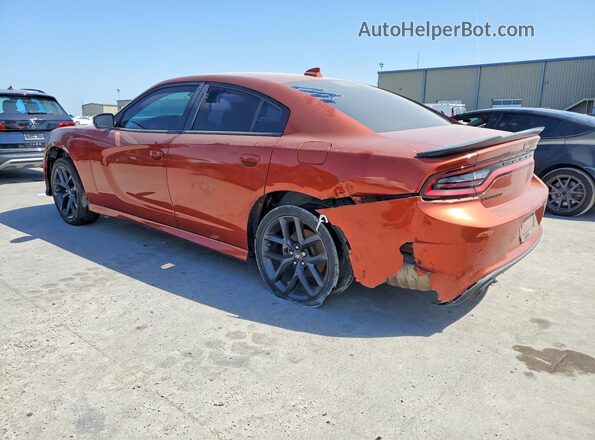 2C3CDXHG0PH512959 2023 DODGE CHARGER Оранжевый Задняя правая четверть