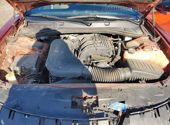 2C3CDXHG0PH598662 2023 DODGE CHARGER Orange Widok wnętrza z tyłu