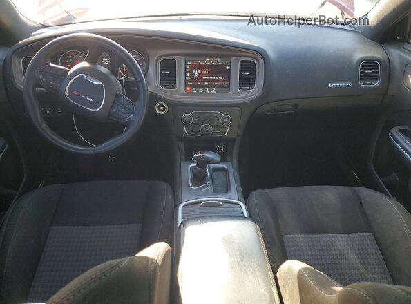 2C3CDXHG0PH598662 2023 DODGE CHARGER Orange Widok deski rozdzielczej