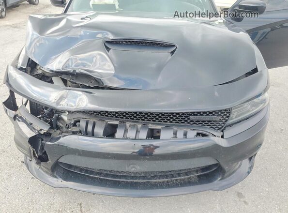 2C3CDXHG0PH671304 2023 DODGE CHARGER Черный Вид задней части салона