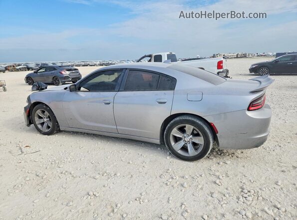 2C3CDXHG1GH203131 2016 DODGE CHARGER Silver Rear left