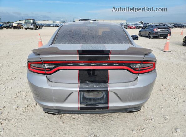 2C3CDXHG1GH203131 2016 DODGE CHARGER Silver Rear view