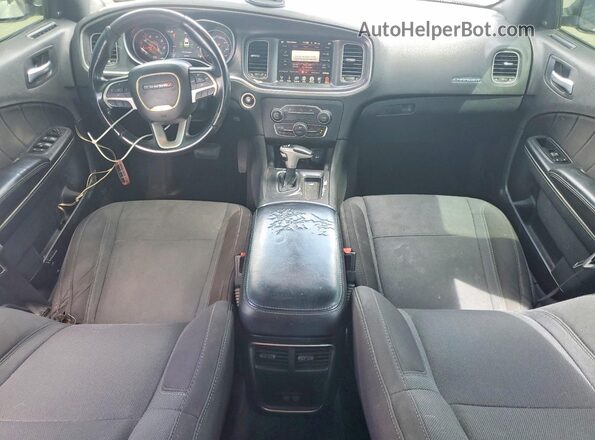 2C3CDXHG1GH235044 2016 DODGE CHARGER White Вид панелі приладів