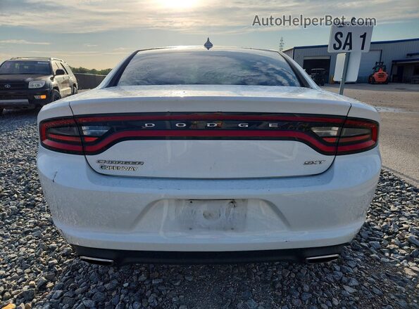 2C3CDXHG1GH235044 2016 DODGE CHARGER White Вид ззаду